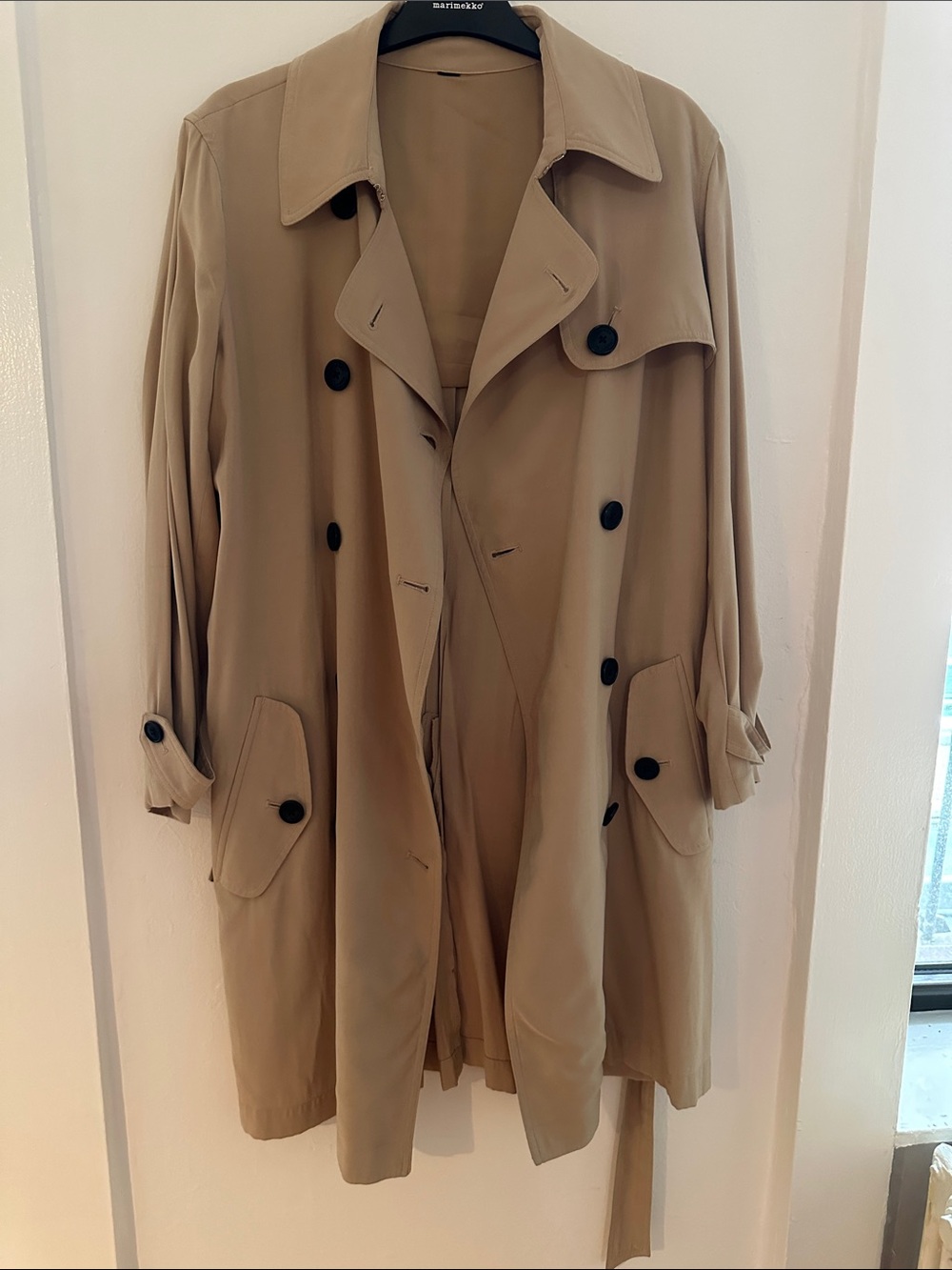 Ralph Lauren Classic Beige Light Trench Coat - Women’s Double-Breasted